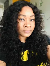 Miss-pelucas de cabello humano brasileño para mujeres negras, sin pegamento, ondas profundas rizadas, 13x4, con encaje Frontal, Frontal suizo, mojado y ondulado