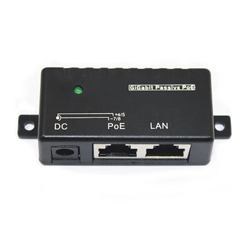 

Passive Protection POE Injector Wireless Netwrok Adapter Security IP Camera 2 Channel Electrical Gigabit Combiner Power Splitter