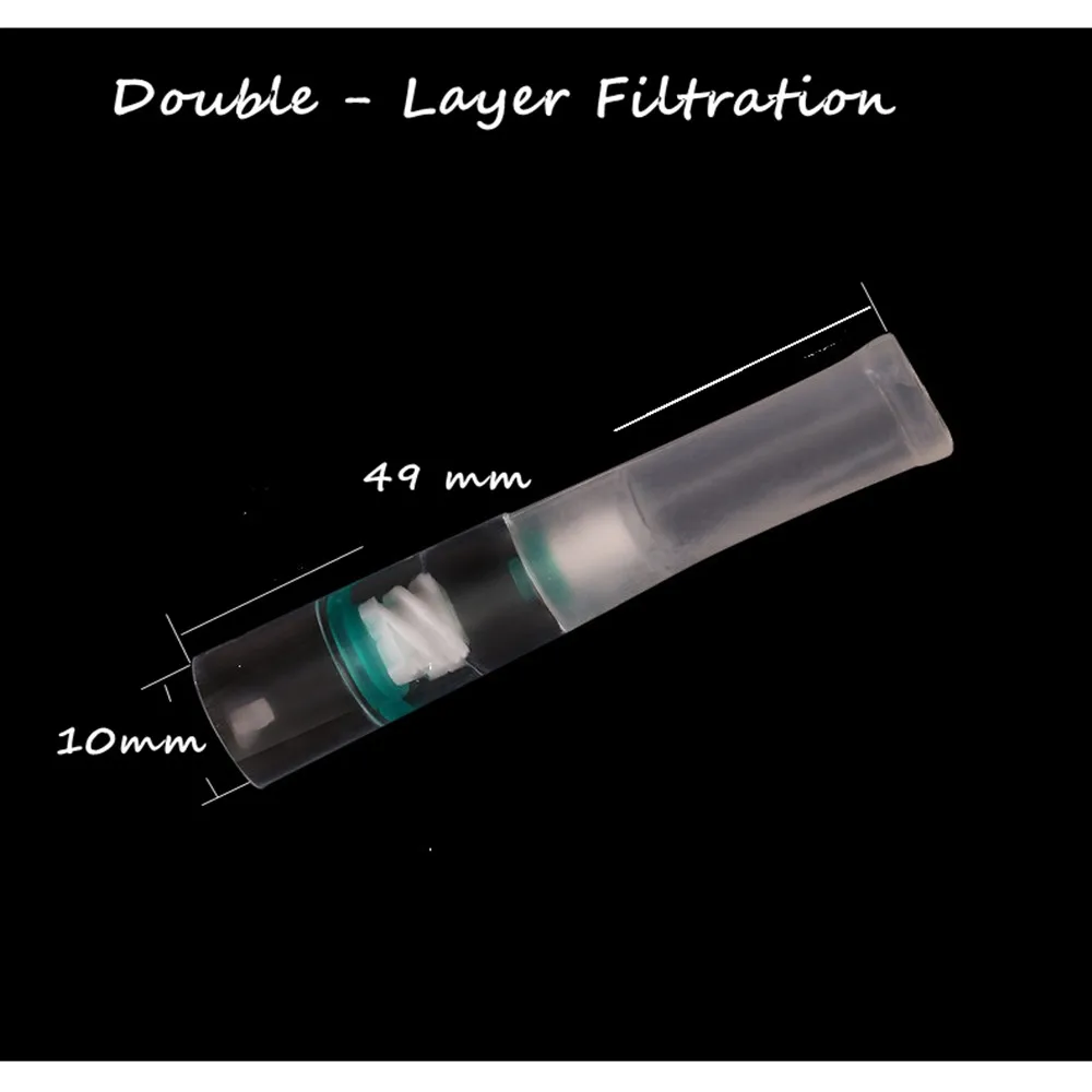 

8pcs/lot Disposable Cigarette Holders Filters reduce Tobacco Tar/Nicotine,WL168 Cigarette Filters with Double-layer Filtration