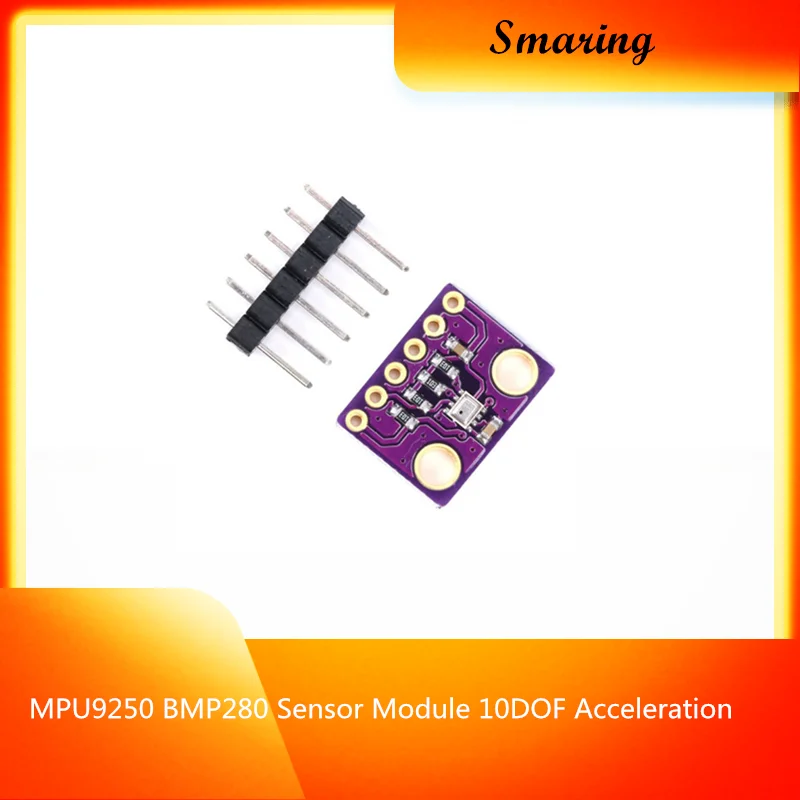 MPU9250 BMP280 модуль датчика 10DOF ускорение гироскоп-Компас девять вал сенсор GY-91 3-5 в