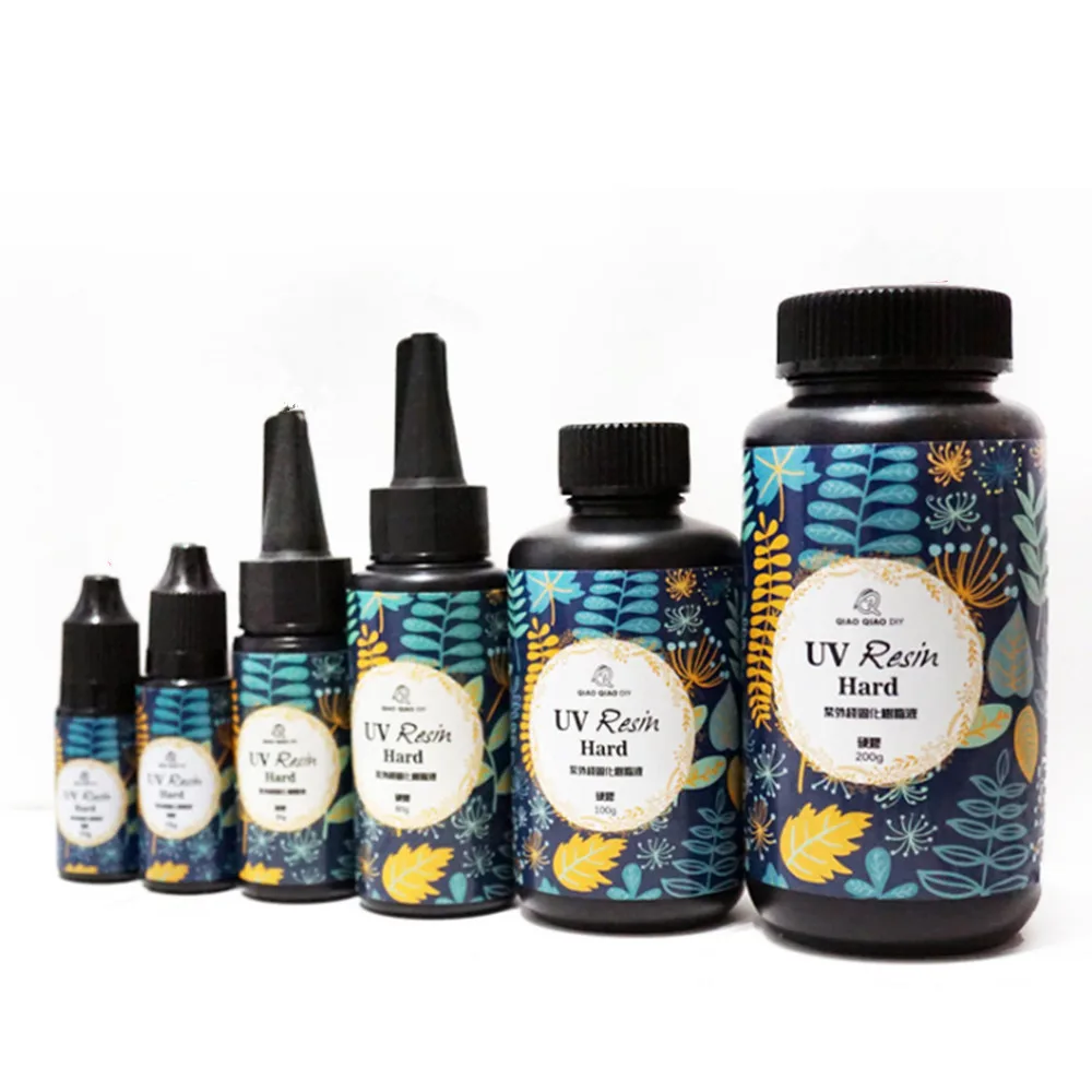 

UV Resin Glue Clear Gel Hard Type Solar Ultraviolet Solidify Cure Resin Activated Crafts For DIY Jewelry Mold Glue 25g/60g/100g