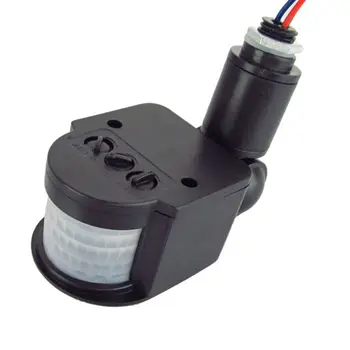 

Motion Sensor Light Switch Outdoor AC 220V Automatic Infrared PIR Motion Sensor Switch With LED Light