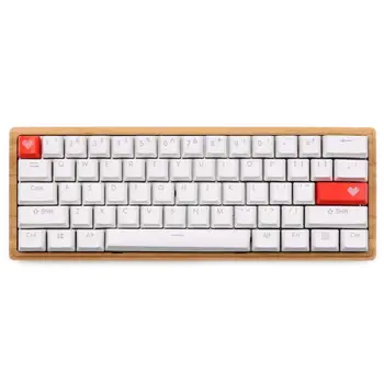 

Red Love Heart Pattern Keyboard Keycap Mechanical ENTER/ESC Key Cap Hat for PC Computer Notebook Use Supplies AXYF