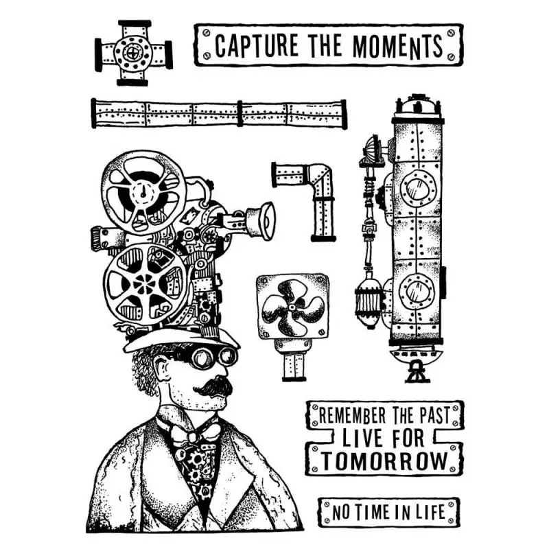 15x20 см, сделай сам, новинка, штампы для Скрапбукинг и прозрачные наклейки изготовления открыток стимпанк набор для стемпинга учетной записи ремесло набор - Цвет: S-38