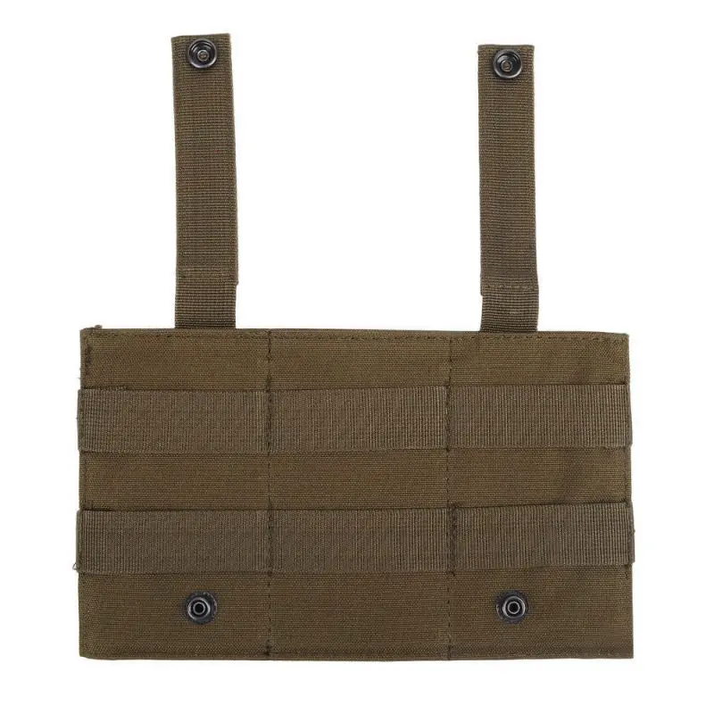 Тактическая Сумка Molle 5,56 тактический пистолет. 223 тройной журнал Универсальный быстросъемный мешок эластичный фонарик радио Поддержка жилет сумка