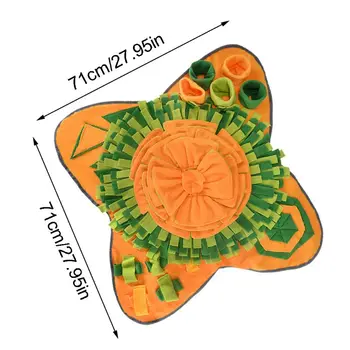 

Washable Pet Snuffle Feeding Mat Dog Puzzle Toys Nosework Blanket for Dogs