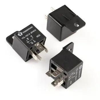 

Automobile DC relay DC contactor jd1912 / jd2912 40A automobile relay 12V / 24V 4-pin relay