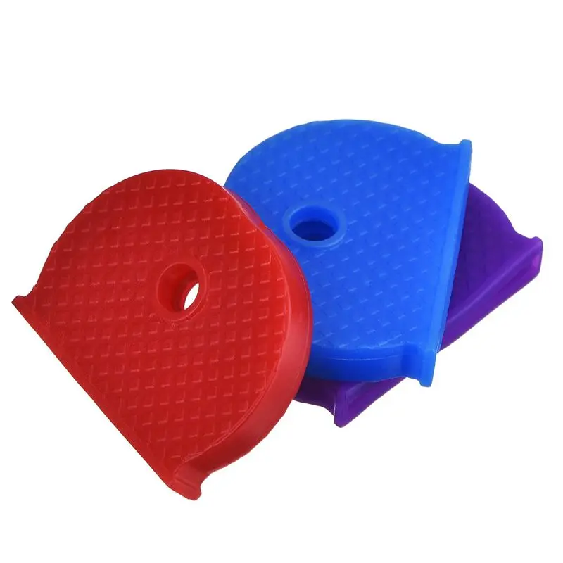 Key protector 24 Key Caps Flexible Key Cover For Easy Identification Of Door Keys Multicolor