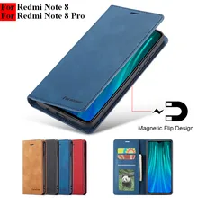 Чехол для Redmi Note 8 Pro, откидной Магнитный чехол для телефона, для Xiaomi Redmi Note 8 Pro, чехол s, кожаный винтажный Чехол-кошелек, чехол s Redmi Note 8