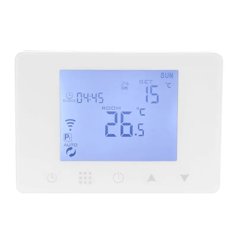WiFi Room Thermostat Gas Boiler Wall-mounted Heating Wireless Remote Temperature Controller for Alexa Google Home 110V 220V