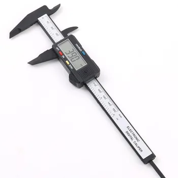 

Vernier caliper 150mm 6 inch LCD Digital Electronic Stainless Steel Carbon Fiber Gauge Micrometer Measuring Tools