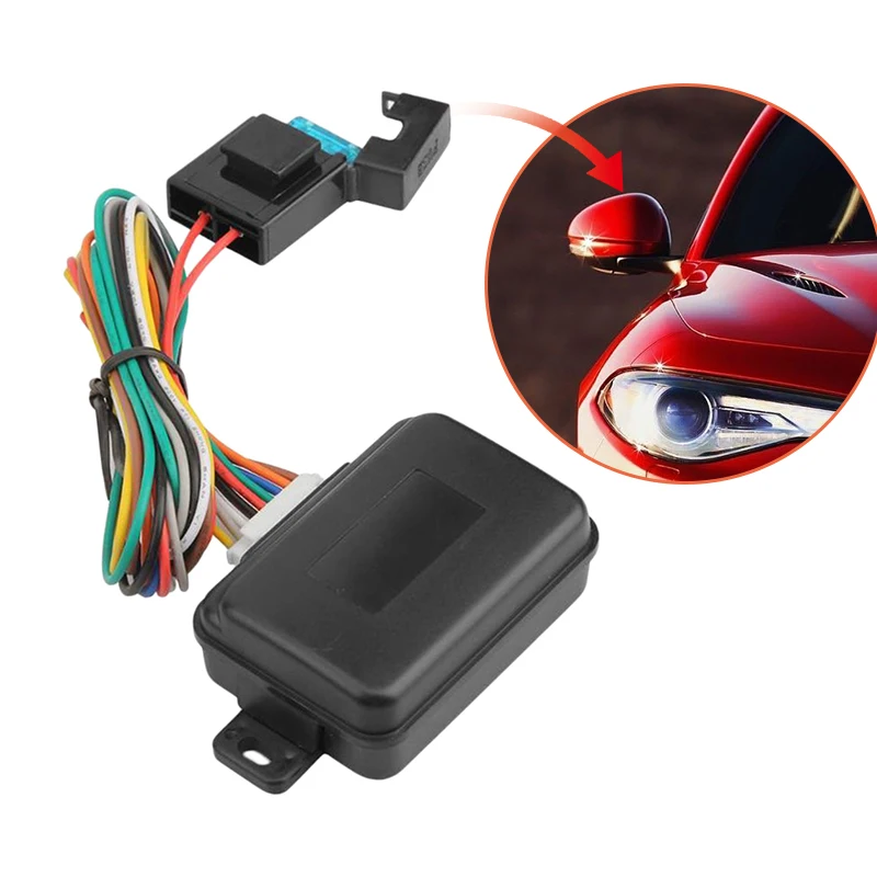 Universal car Side Rearview Mirror Auto Lock Auto Folding System