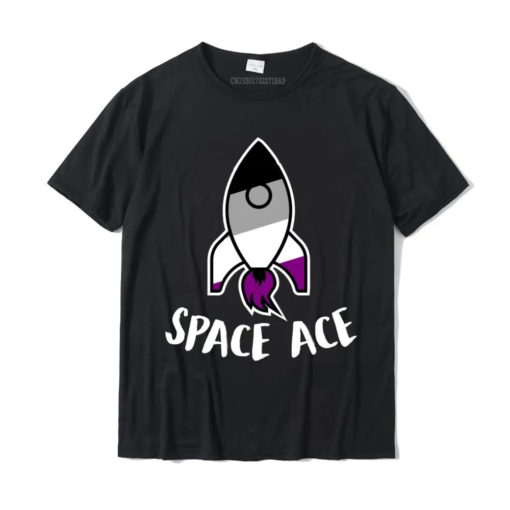  Mens T-Shirt Summer Summer Tees Cotton Round Collar Short Sleeve Classic Tops Shirt Labor Day Wholesale Space Ace Funny Asexual Pride Flag Cute Hoodie LGBT Gift__MZ23124 black
