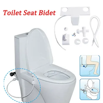 

Portable Bidet Attachment Kit Non-Electric Toilet Seat Self-Cleaning Nozzle Flushing Sanitary Sprayer for Personal Hygiene