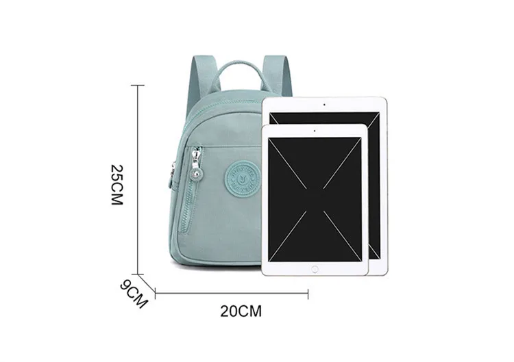 Waterproof Nylon Backpack 20201 New Trend Women Backpack Fashion Shoulder Bag Small Teen Girl School Bag Mochilas Female awesome stylish backpacks