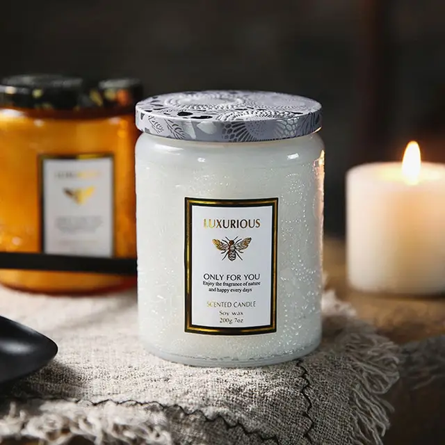 200g Soy Wax Luxury Scented Candles Only For You Scented Candles Fragrance Of Nature 2