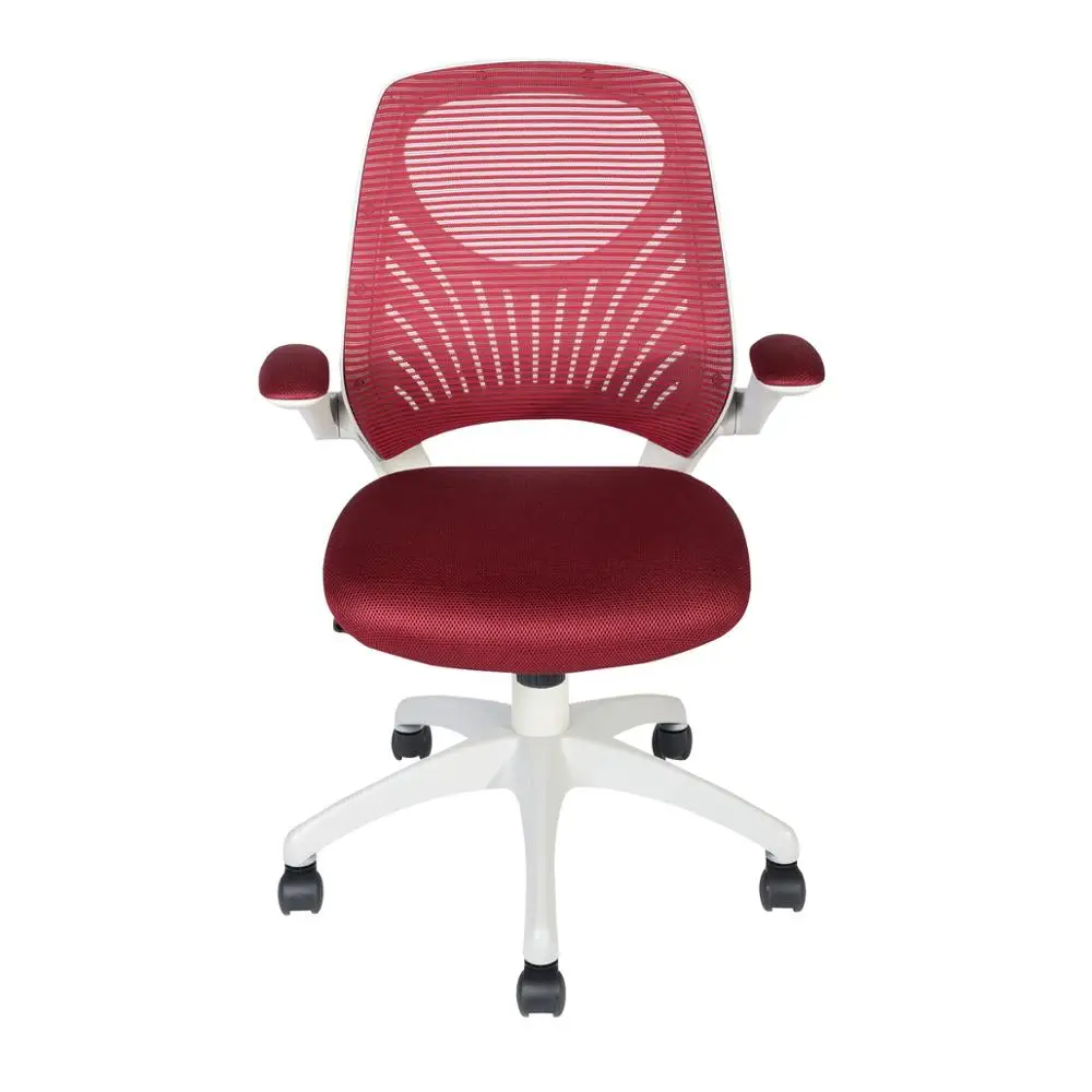 

EGGREE Adkins Mesh Adjustable Swivel Office Chair for Living room, Office and Bedroom - Red