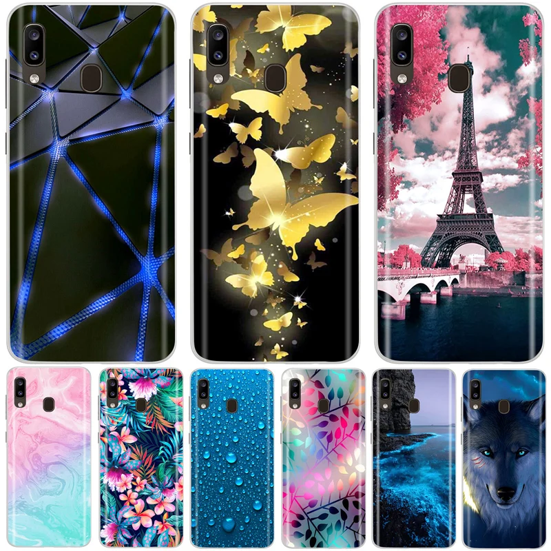 Силиконовый чехол для Samsung Galaxy A20 мягкий силиконовый A 20 2019 A205F A205 SM-A205F чехлы
