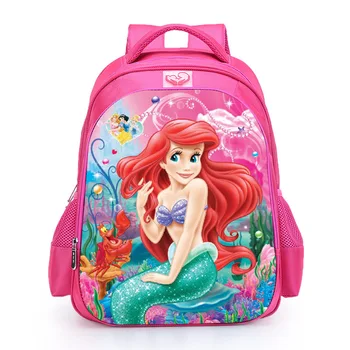 

16 Inch Three Princess Marie Cat School Backpack For Girls Backpack Kids Children Cartoon Bookbag School Bags Mochila Escolar