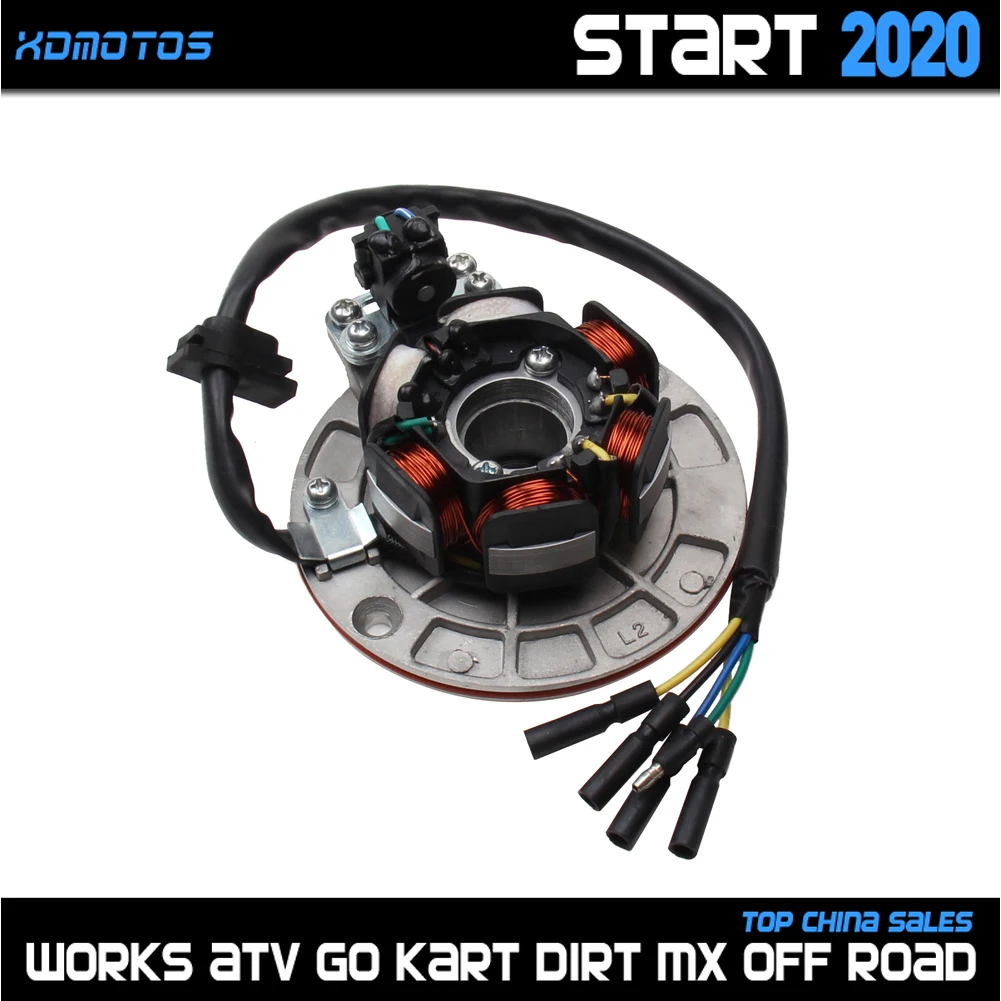 YX150 YX160 Magneto Stator Ignition Coil With Light YINXIANG YX 150cc ...
