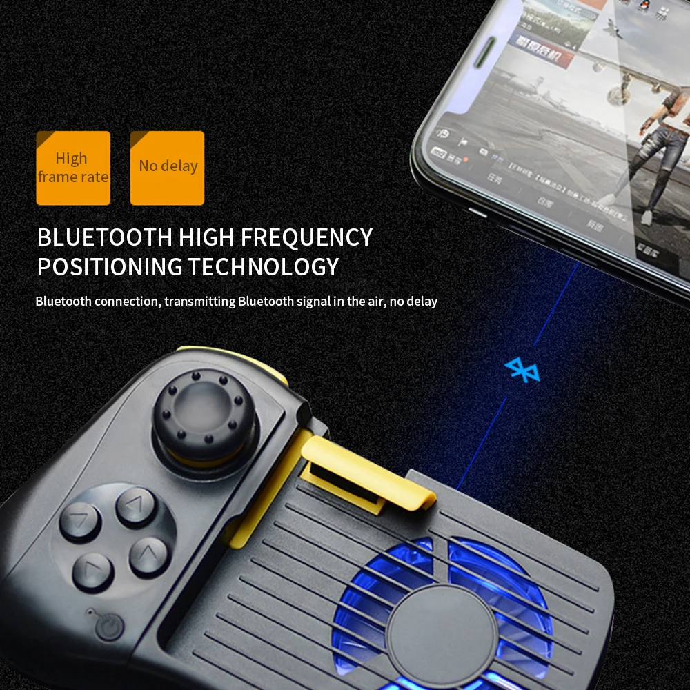  Wireless Bluetooth Joystick For PUBG Mobile Gamepads Trigger Controller For IOS Extendable Mobil Ga