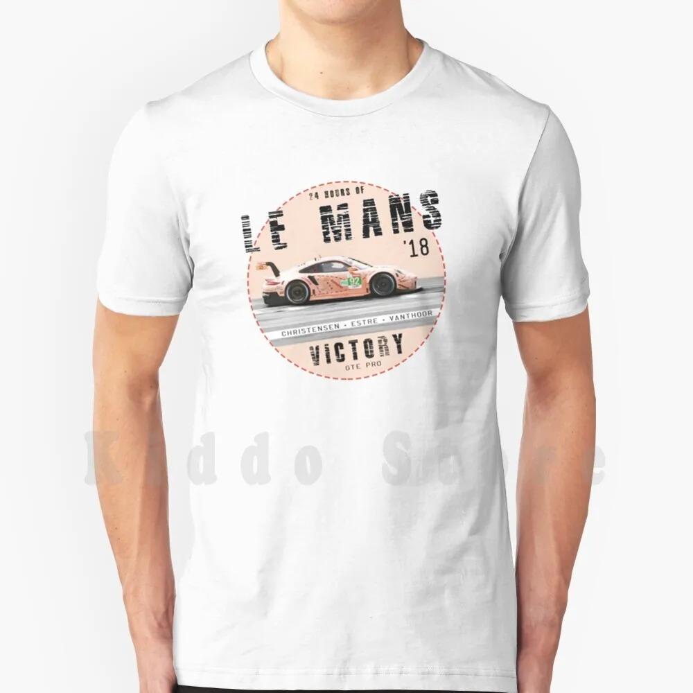 24H 2018-Gte Pro T Shirt Uomo Cotone Cotone S-6Xl Le Mans 24 Gte Pro Flat6 Raffreddato Ad Aria