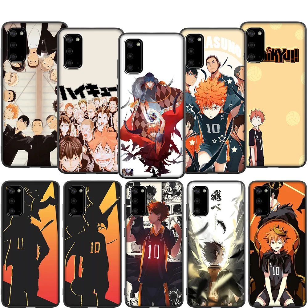 Lavaza Haikyuu Soft Case for Samsung Note A3 A5 A6 A7 A8 A9 A10s A20s A30s A40s A50s 10 A70 8 9 J6 Plus | Мобильные телефоны и