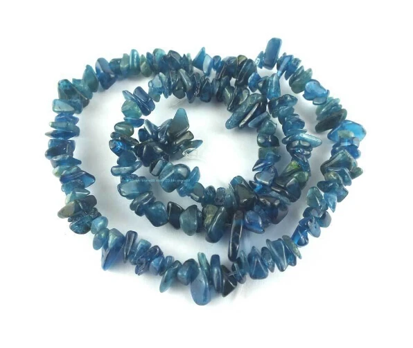 DYY 1104+++Natural 4-7mm Kyanite Freeform Chips Loose Beads 15'' | Украшения и аксессуары