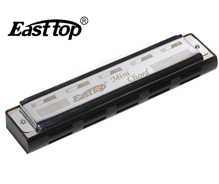 

T2-2 EASTTOP mini chord harmonica high quality harmonica for sale