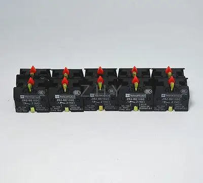 

10pcs ZB2-BE102C 1NC Pushbutton Joystick Switch