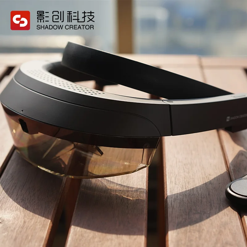 AR gafas Innolux AR gafas HaloMini integrado montado en la cabeza inteligente
