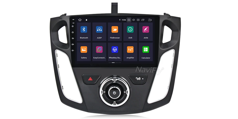 " 8 Core 4G Android 9,0 ips DSP автомобильный dvd-радио GPS навигация мультимедийный плеер для Ford focus 2011 2012 2013