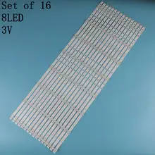 

LED Backlight Strip 8 Lamp For Sony 65" TV KDL-65W850C Kdl-65W859C KDL-65W855C 80908 E213009 650TV02 CX-65S03E01-2B774-0-A-573