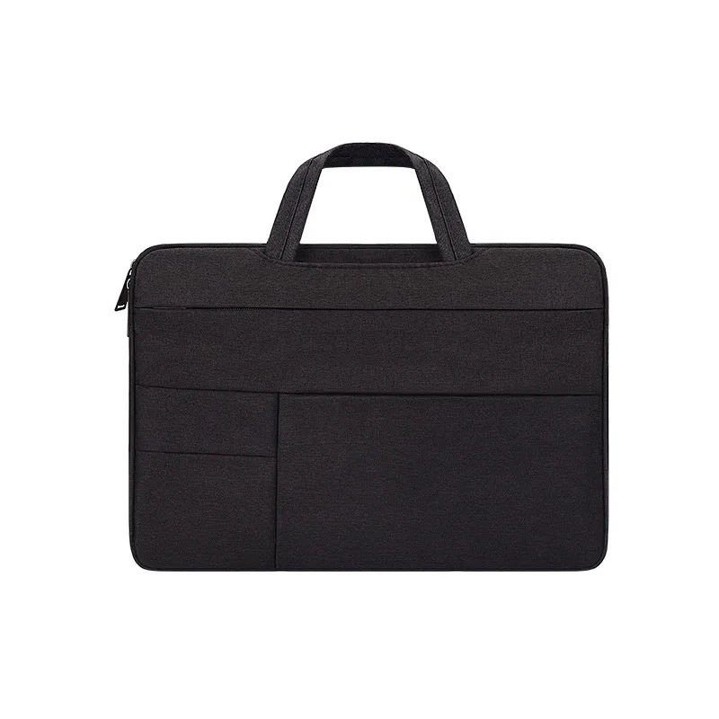 Black Водонепроницаемая сумка для ноутбука Macbook Air Pro retina 11 12 13 14 15 15,6 дюймов чехол для планшета Xiaomi hp Dell - Цвет: Black