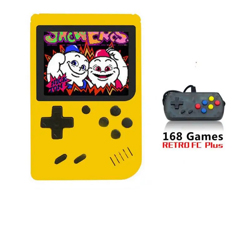 BEESCLOVER Ретро FC мини ручная игровая машина 3 дюйма 168 игр двойная версия с ручкой ручное игровое устройство d29