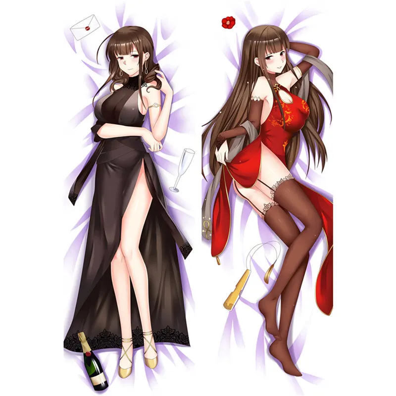

Anime Game Girls' Frontline pillow Cover Frontline Dakimakura case Sexy girl 3D Double-sided Bedding Hugging Body pillowcase GF2
