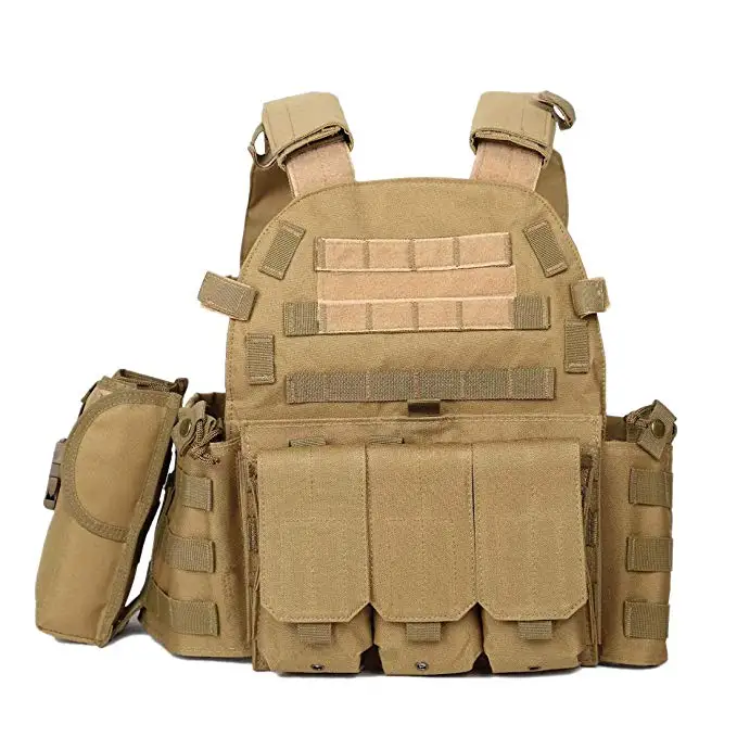Sand Армейский зеленый тактический жилет CS paintball для страйкбола армейский для боевой тренировки Бронежилеты - Цвет: Sand