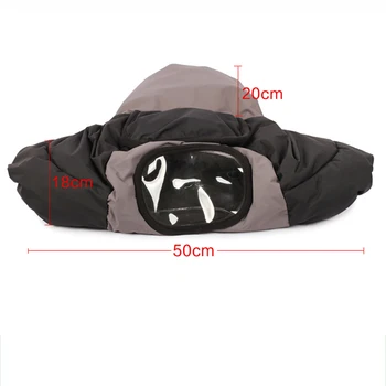 

Roadfisher Outdoor Photography Waterproof Warm Snow Winter SLR DSLR Camera Insert Case Down Cover Sleeve Coat For Canon Nikon