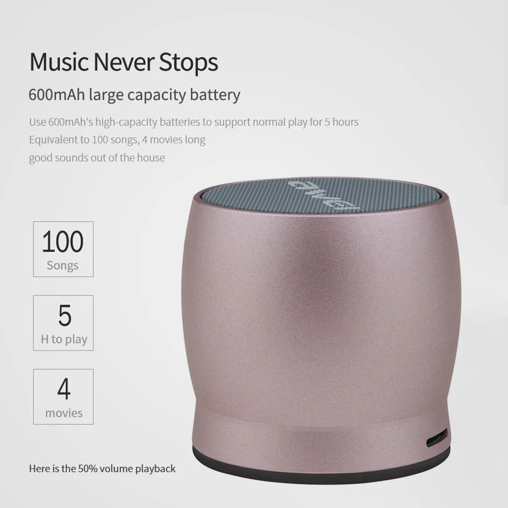 Awei Y500 bluetooth динамик мини стерео сабвуфер TF карта металлический открытый портативный компьютер водонепроницаемый беспроводной bluetooth динамик
