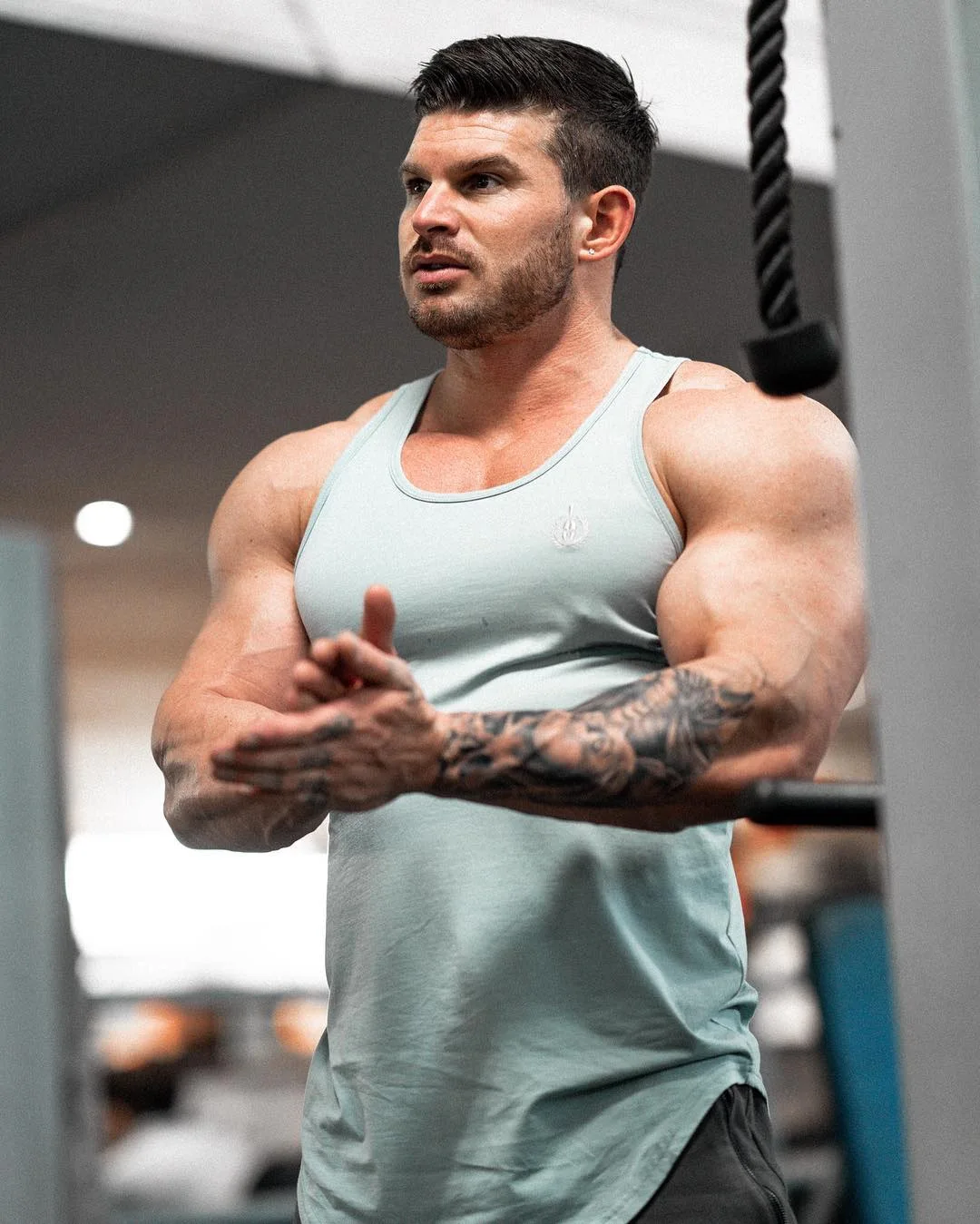 Muscle Dr. Европа и Америка братья стиль Чистый хлопок спортивный жилет для фитнеса для мужчин Беговая база без рукавов жилет