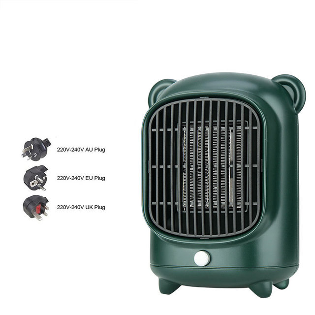 Desktop Portable Electric Heater 500W Mini Silent Heater Energy-saving & Power-saving Home Bedroom