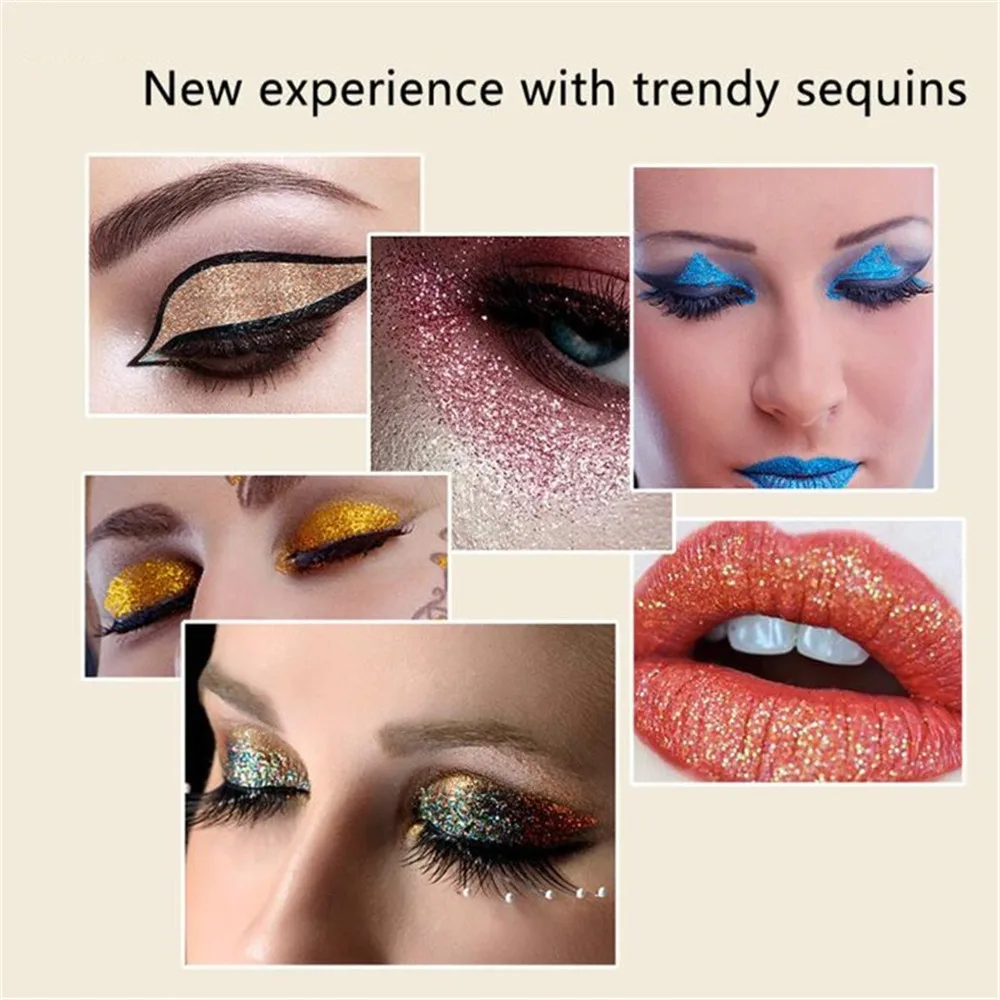5 Color Glitter Eye Shadow Pallete Pigment Professional Eye Makeup Palette Long-lasting Make Up Eyeshadow Palette Maquillage