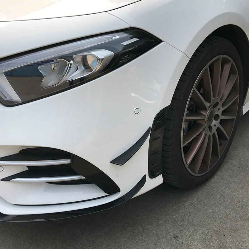 Передний бампер воздуха на выходе наклейки Накладка для Mercedes Benz класс W177 A180 A200 A220 A250 спортивные аксессуары для автомобиля Стайлинг