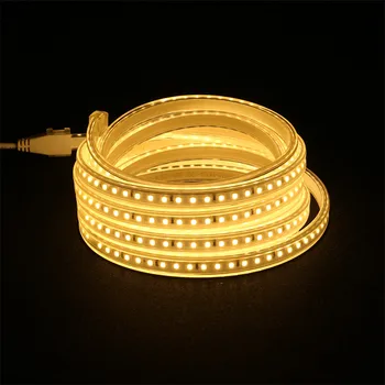 

AC220V LED Strip Light 5050 LED IP67 Waterproof Bright Than 5630 2835 3528LED Tape White Warm White Red Green Blue Yellow Strip