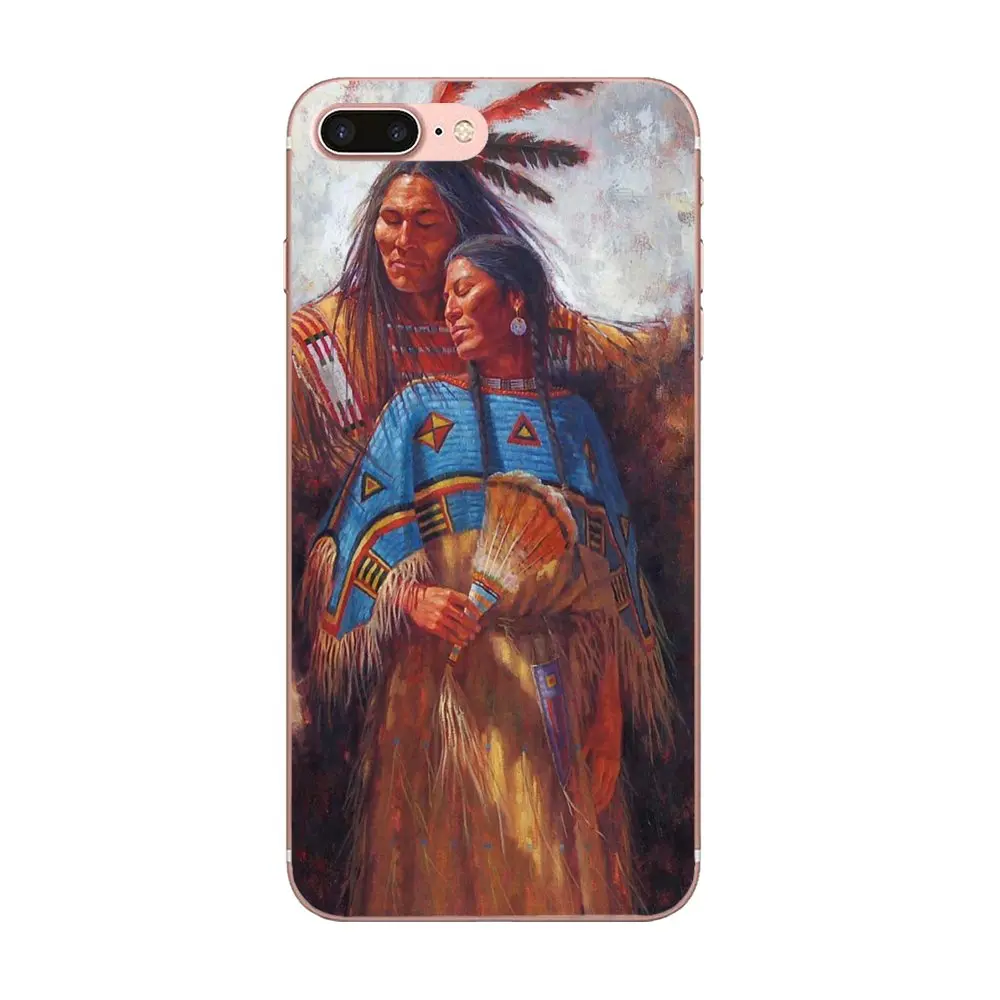Мягкие чехлы Native_american для huawei P7 P8 P9 P10 P20 P30 Lite Mini Plus Pro Y9 Prime P Smart Z