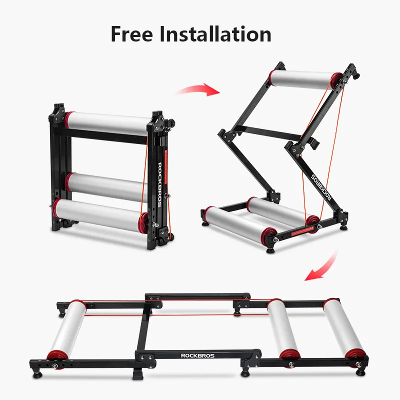 ROCKBROS велосипедный роликовый тренировочный стенд велотренажер для тренировок в