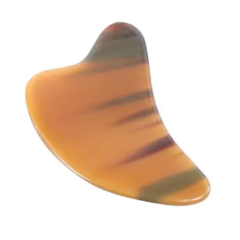 

Ox Horn Scrapping Piece Face Neck Massager Traditional Scraping Board Beauty Tool for Adults