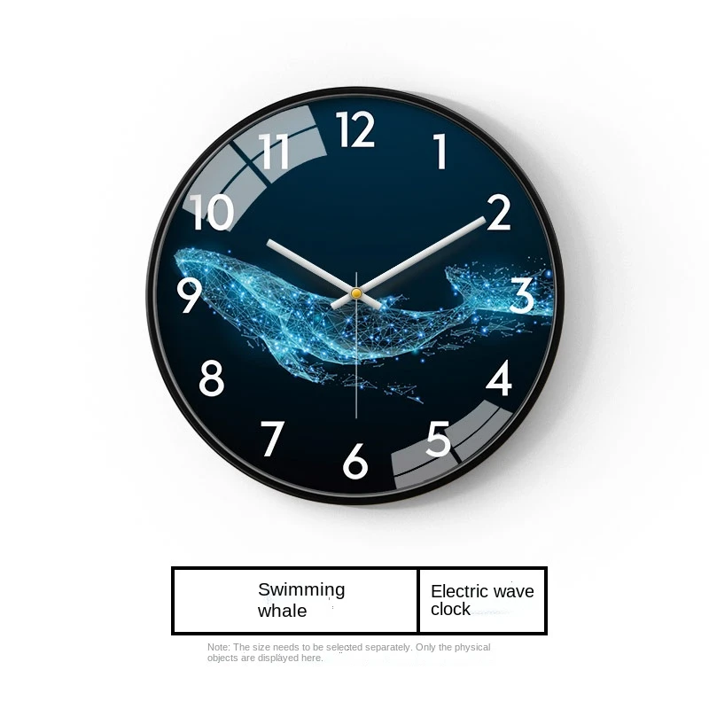Opblazen Jood zingen 2021 New Wall Clock Fashion Radio Controlled Clock Free Punch Creative  Silent Home Decor Automatic Time Synchronization Klok B - Wall Clocks -  AliExpress