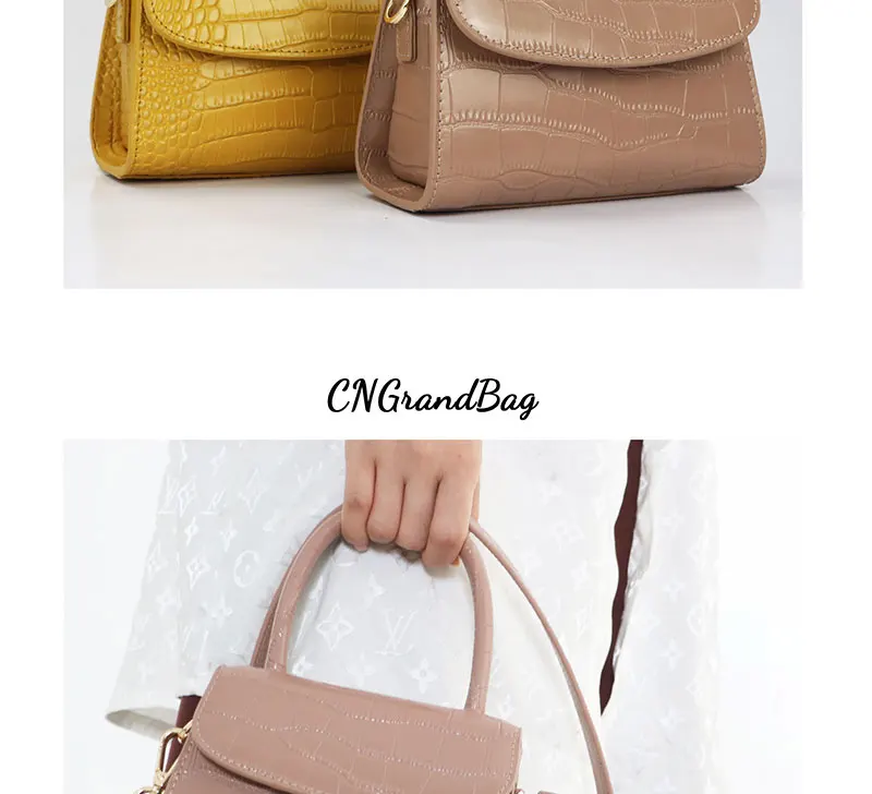 Роскошные женские сумки с монограммой и буквами, женская сумка с крокодиловой кожей, сумка нового дизайна, сумка через плечо