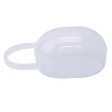 Ruiwjx, коробка для хранения сосок, Детская соска, переносная коробка для хранения пыли, пластиковая коробка для хранения сосок, для путешествий, дома